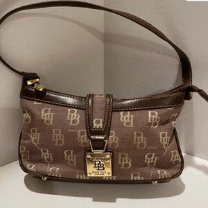 EUC Brentano Made in Italy Brown Designer Shoulder Bag